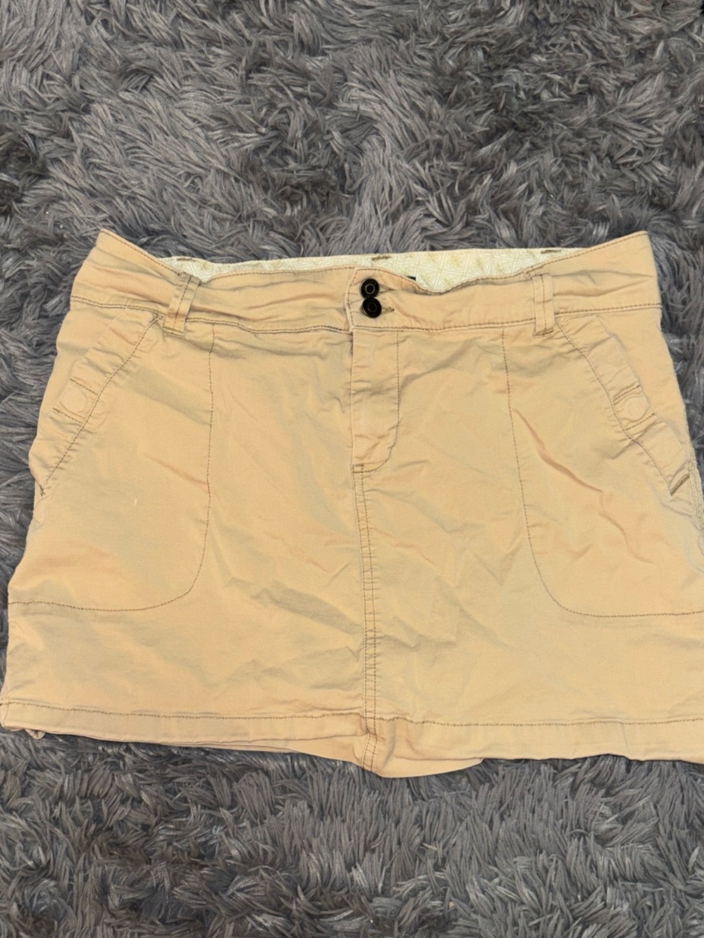 Sonoma skort  Beige Casual Mini Skirt Size 10